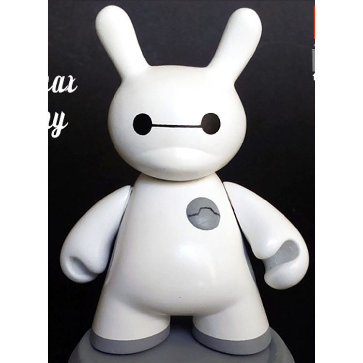 Baymax dunny (4 inch) by FER MG (Fer Mogica)