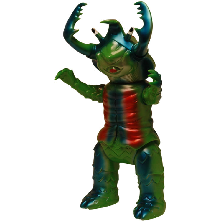 Marsan soft monster series of  Antler 450 Showa '90 edition Green (pewter version) by Marusan