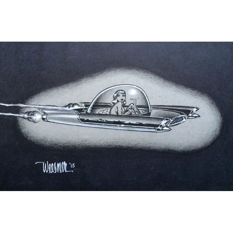 Rocket Muse by Keith Weesner