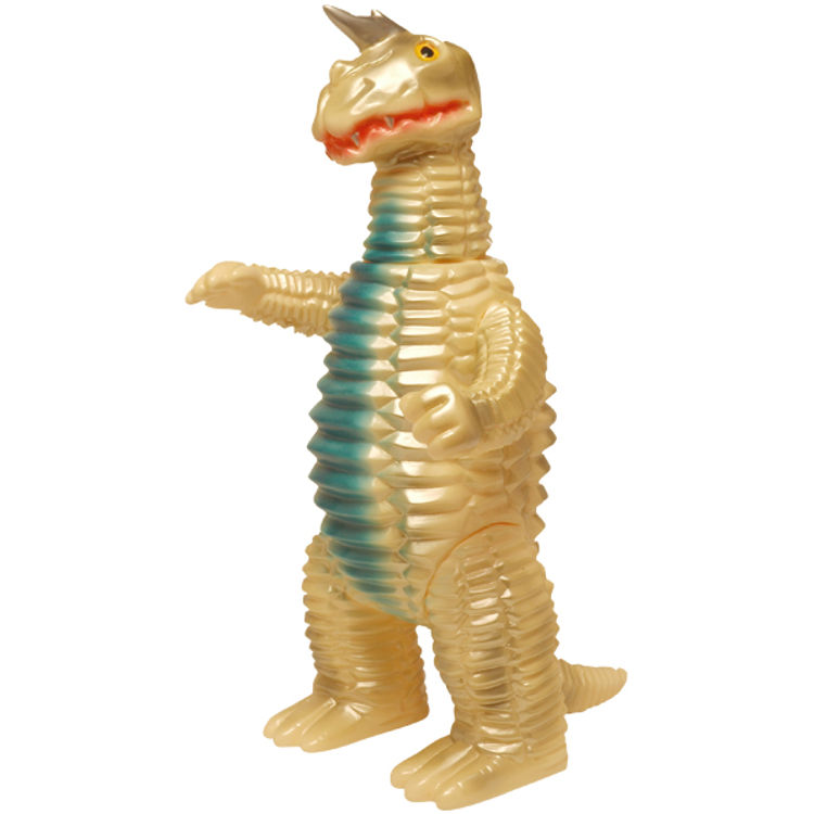 Marsan soft Monster Series of  Aborasu 450 Showa '90 edition Ivory (yellow eyes version) by Marusan