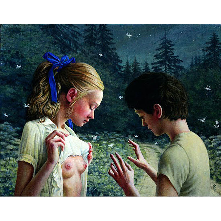 First Love on The Edge of a Deep Dark Forest by Jana Brike