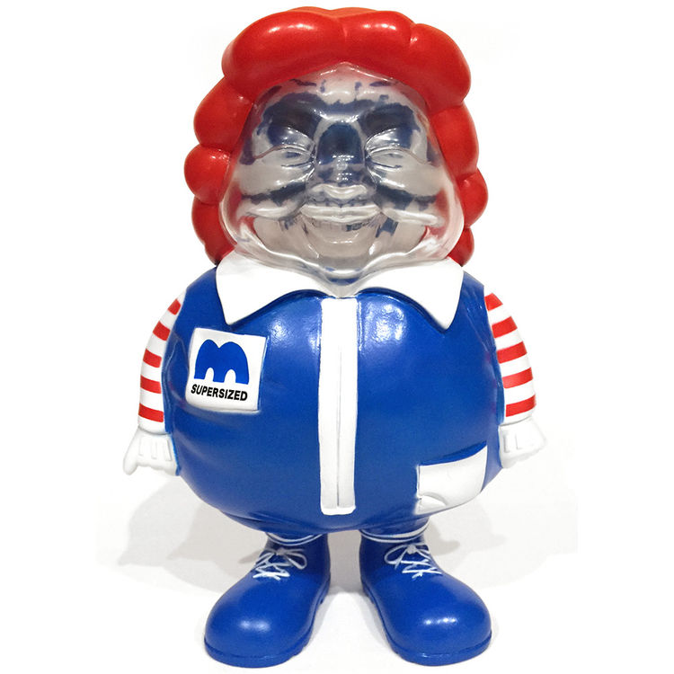 SUPER SIZED ME S.S.F CA by Ron English