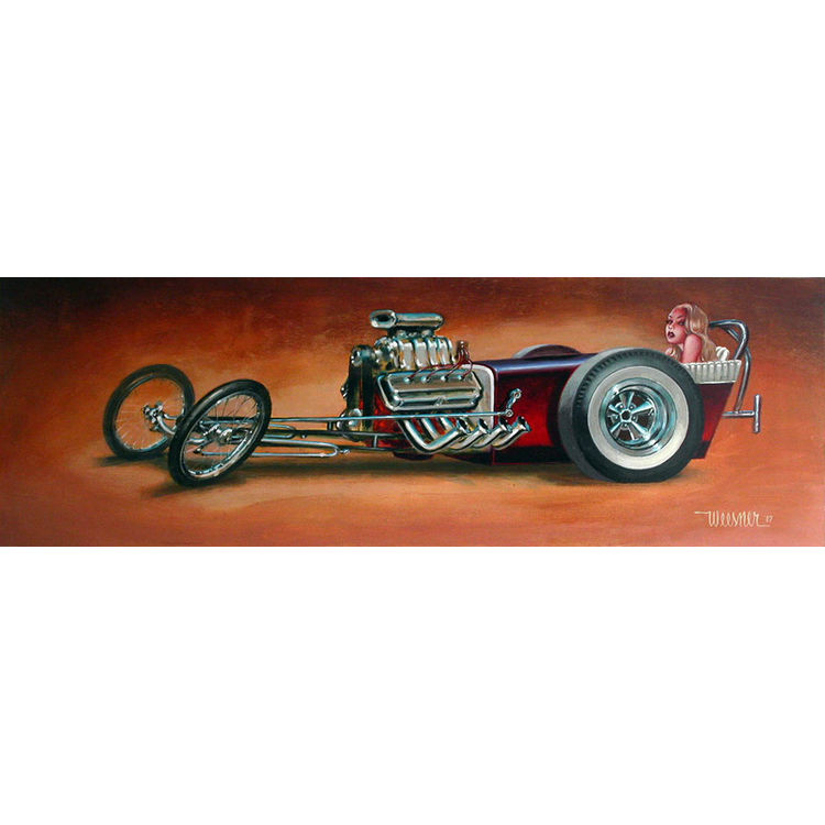 Dragster Girl by Keith Weesner