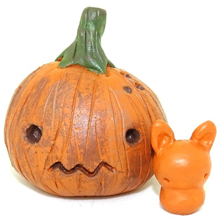 Pumpkin Chai Tea Bunnies - Halloween Set by Taylored Curiosities