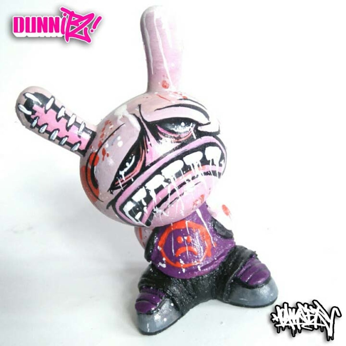 BUMPED HEADS RESIN DUNNITZ HOAKSER DUNNY ART TOY