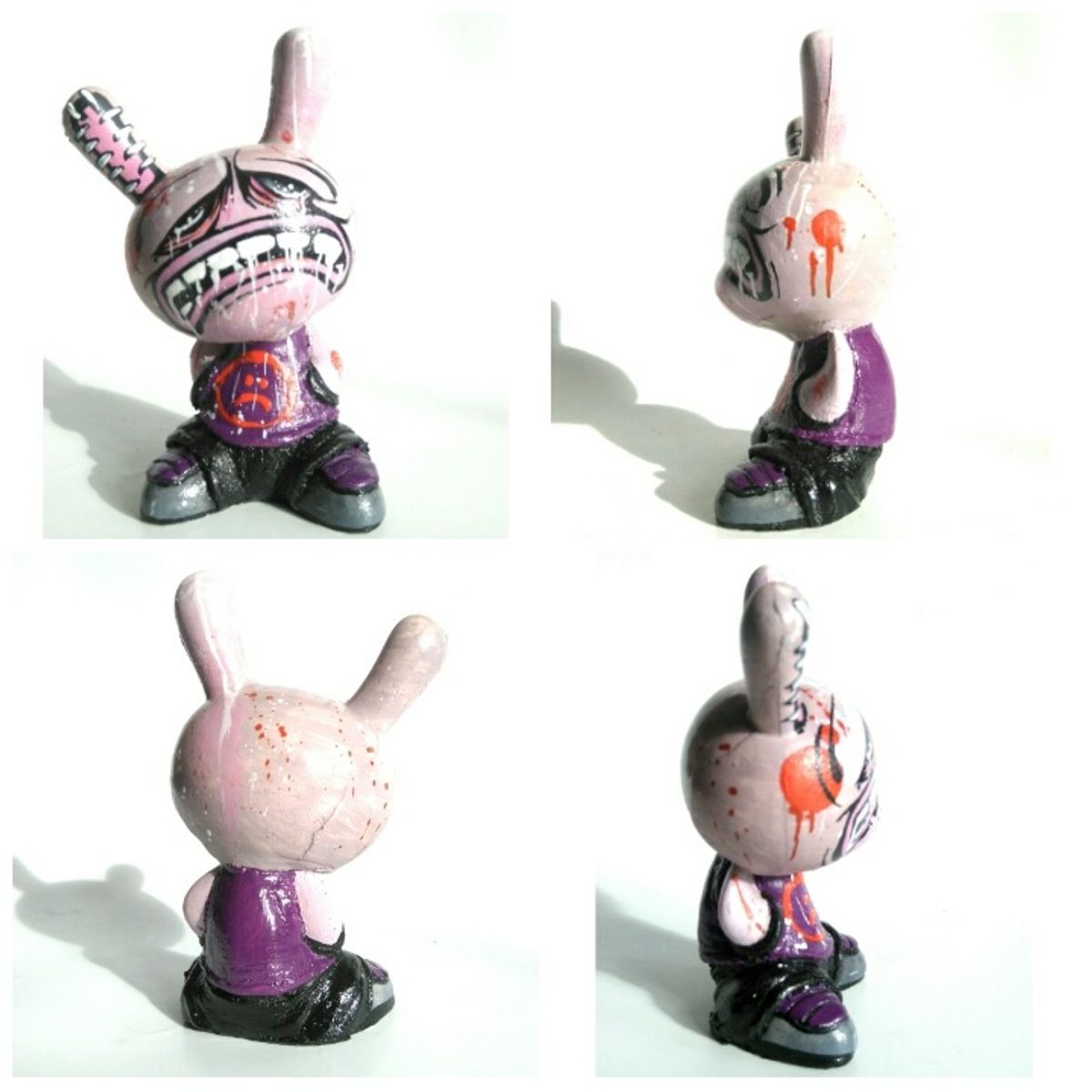 BUMPED HEADS RESIN DUNNITZ HOAKSER DUNNY ART TOY