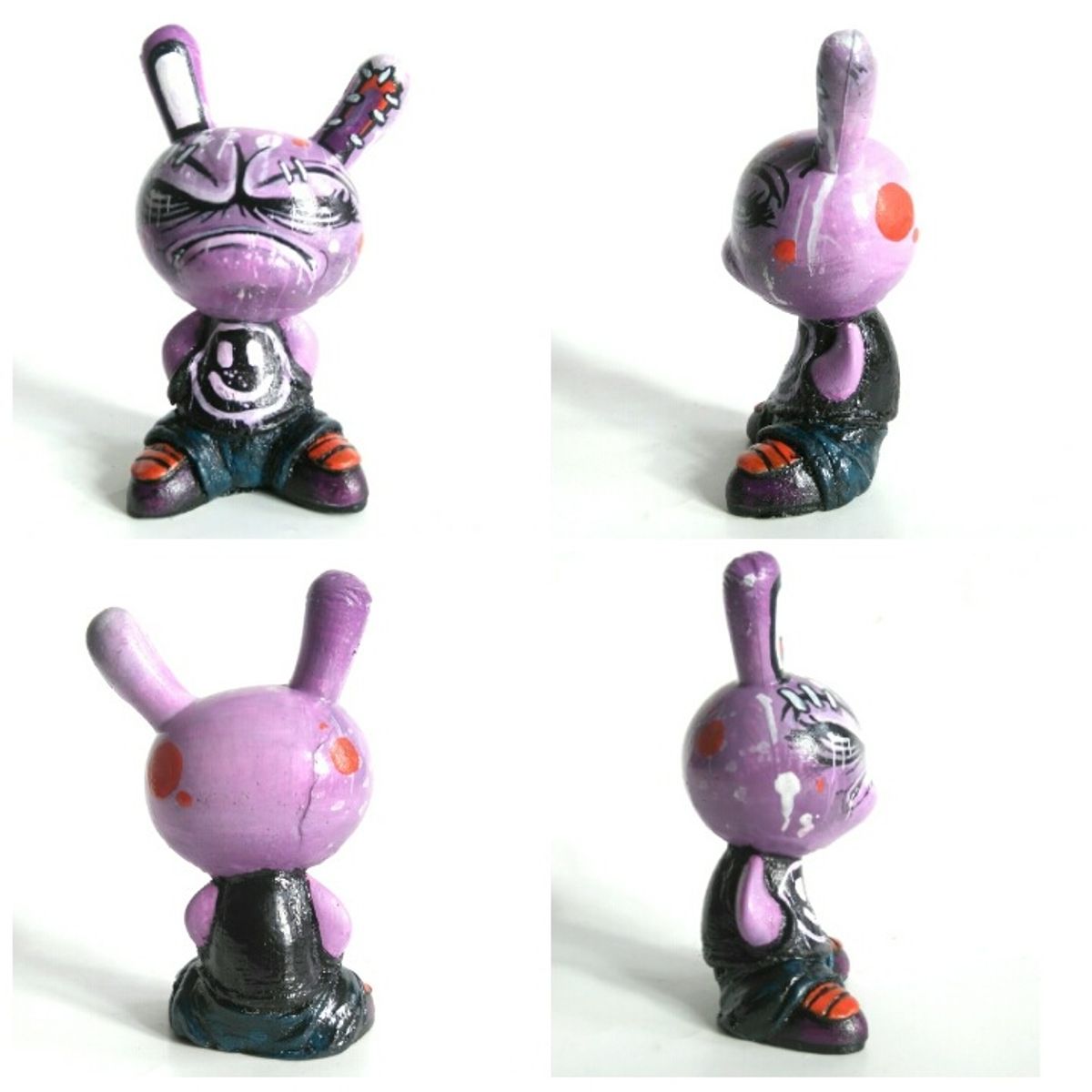 DUNNITZ RESIN HAND PAINTED BUMPED HEAD NASTY