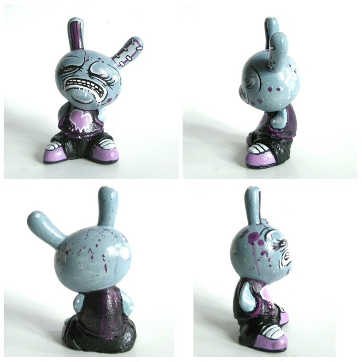 RESIN DUNNITZ HOAKSER DUNNY ART TOY BUMPED HEADS GRAFFITI