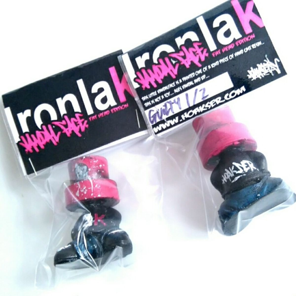 IRONLAK FAT HEAD VANDAL FACE RESIN GRAFFITI ART OBJECT