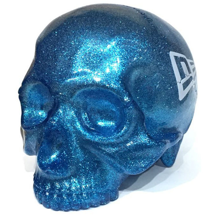 MONSTERS AND MADNESS New Era 9FIFTY × SECRETBASE 1/1 SKULL HEAD Blue RAME SET by Secret Base