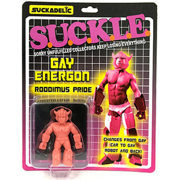 S.UC.K.L.E "THE REVENGE" Blister Carded - Gay Energon Roddimus Pride by George Gaspar