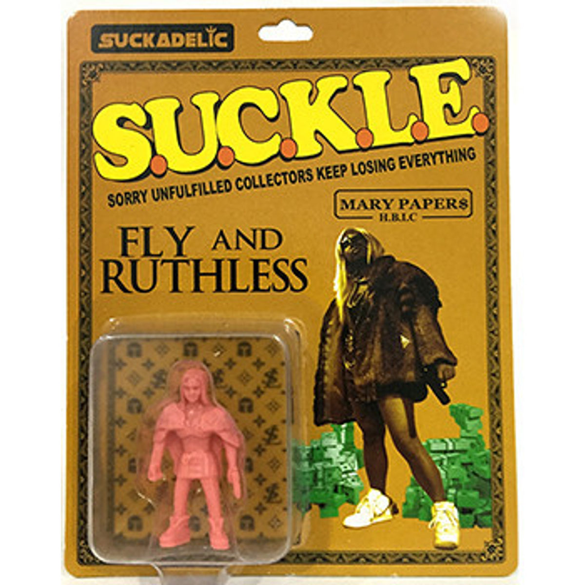 S.UC.K.L.E "THE REVENGE" Blister Carded - Mary Paper$ - Fly and Ruthless