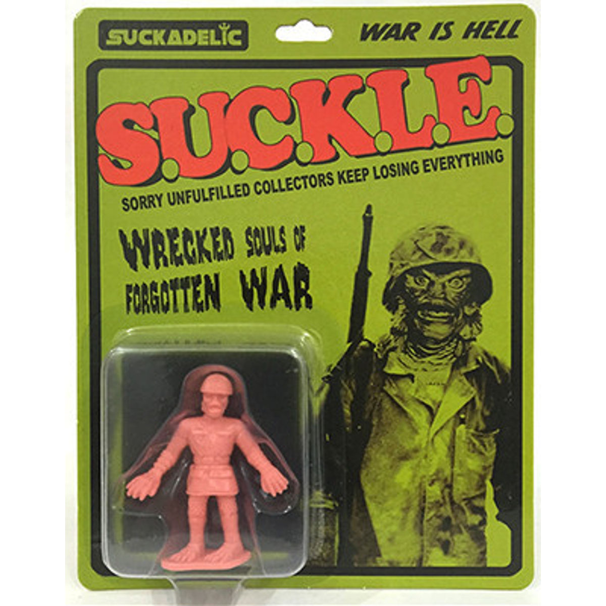 S.UC.K.L.E "THE REVENGE" Blister Carded - Wrecked Souls of Forgotten War