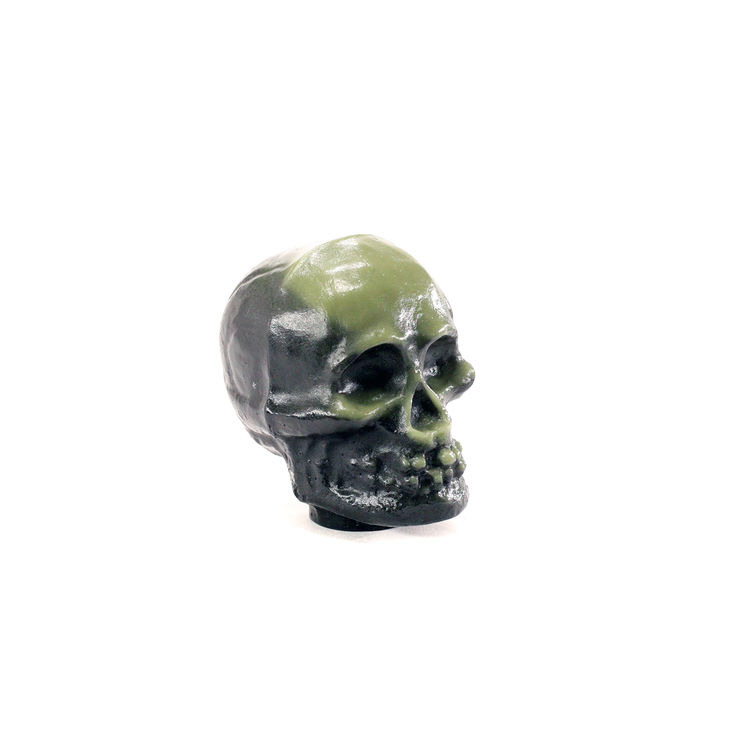 Spookhouse Skull (Black/Glow) by Scott Wilkowski