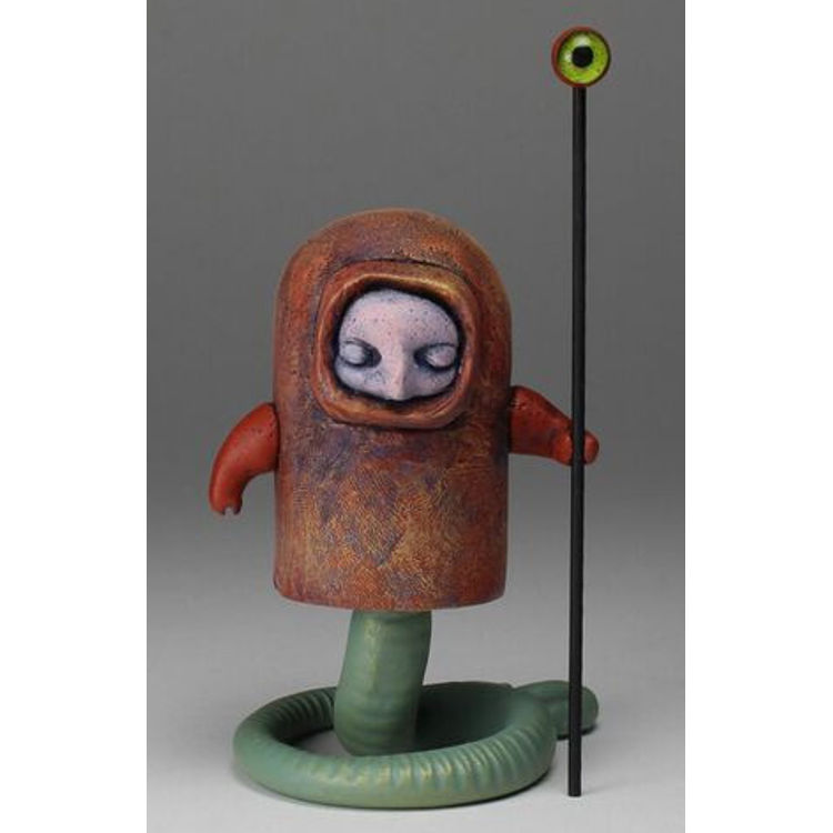 Snake Clan (red oxide) by Steve Ferrera