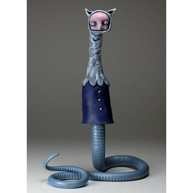 The Watchers (silver blue) by Steve Ferrera