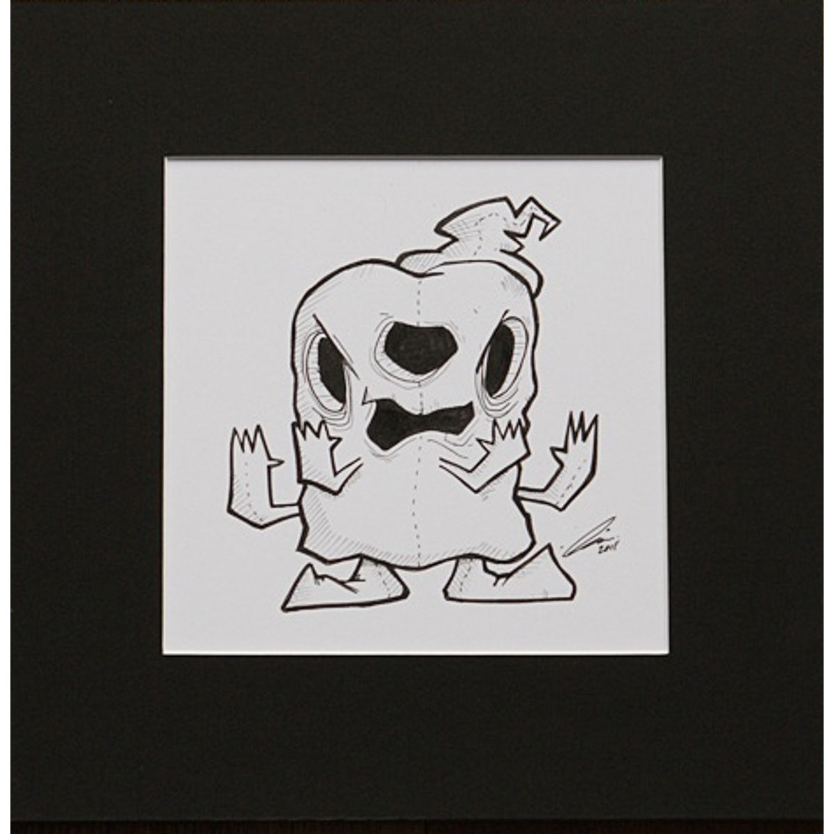 Scribble Ghost - Pen and Ink 8