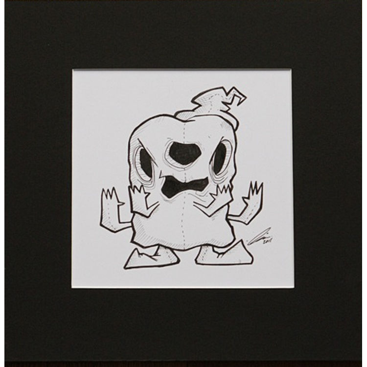 Scribble Ghost - Pen and Ink 8 by UME Toys (Richard Page)