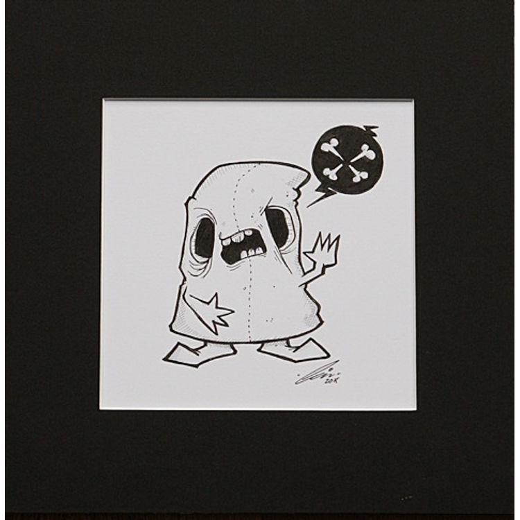 Scribble Ghost - Pen and Ink 7 by UME Toys (Richard Page)