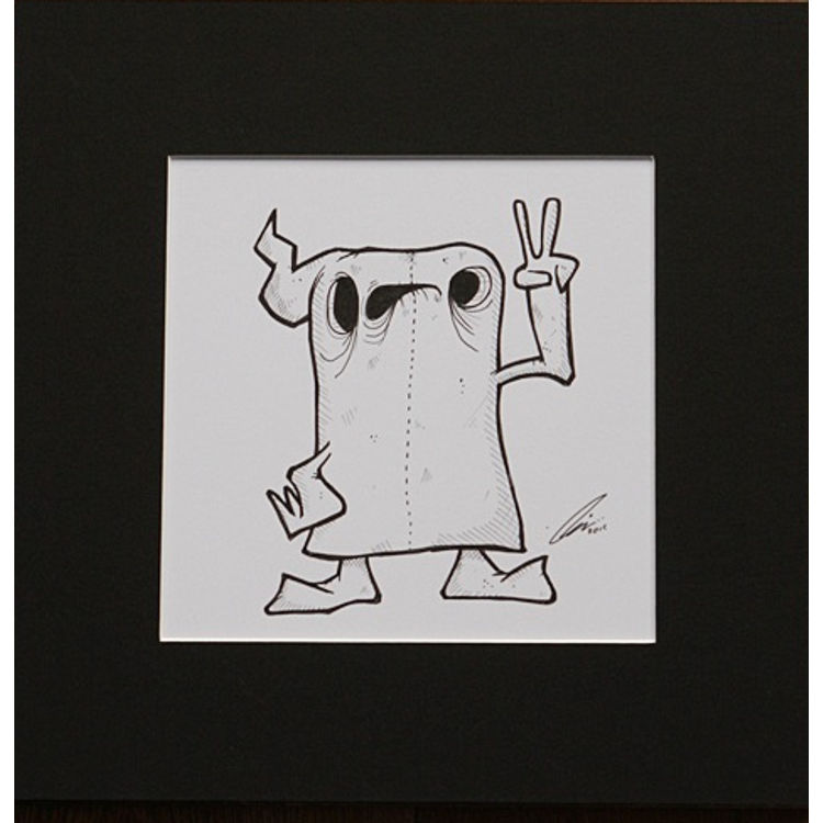 Scribble Ghost - Pen and Ink 6 by UME Toys (Richard Page)