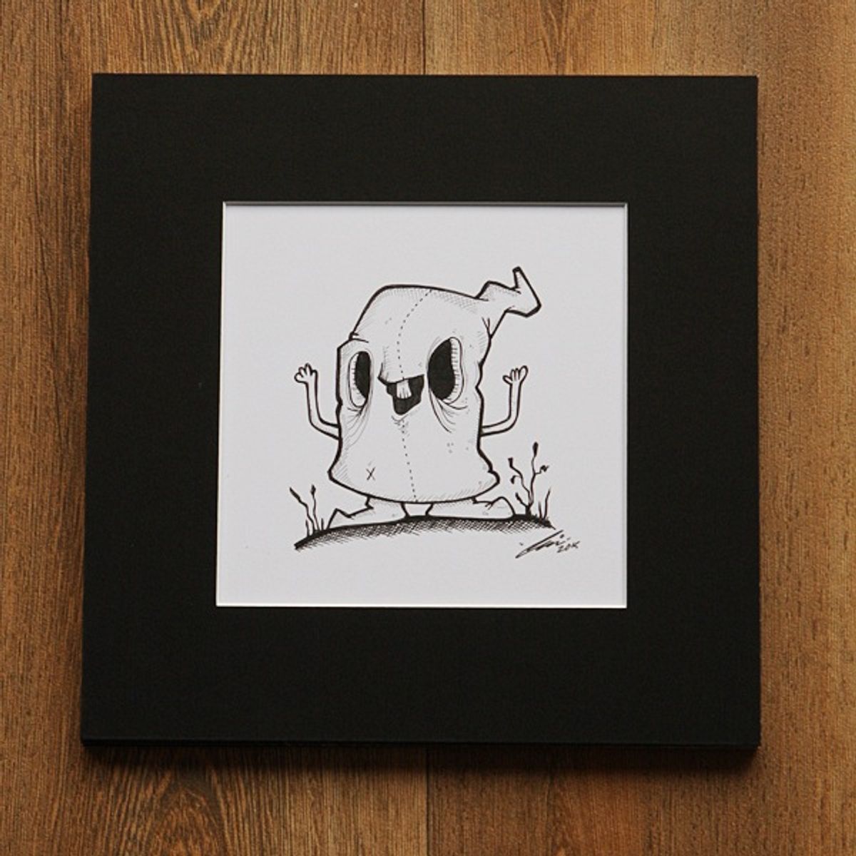 Scribble Ghost - Pen and Ink 5