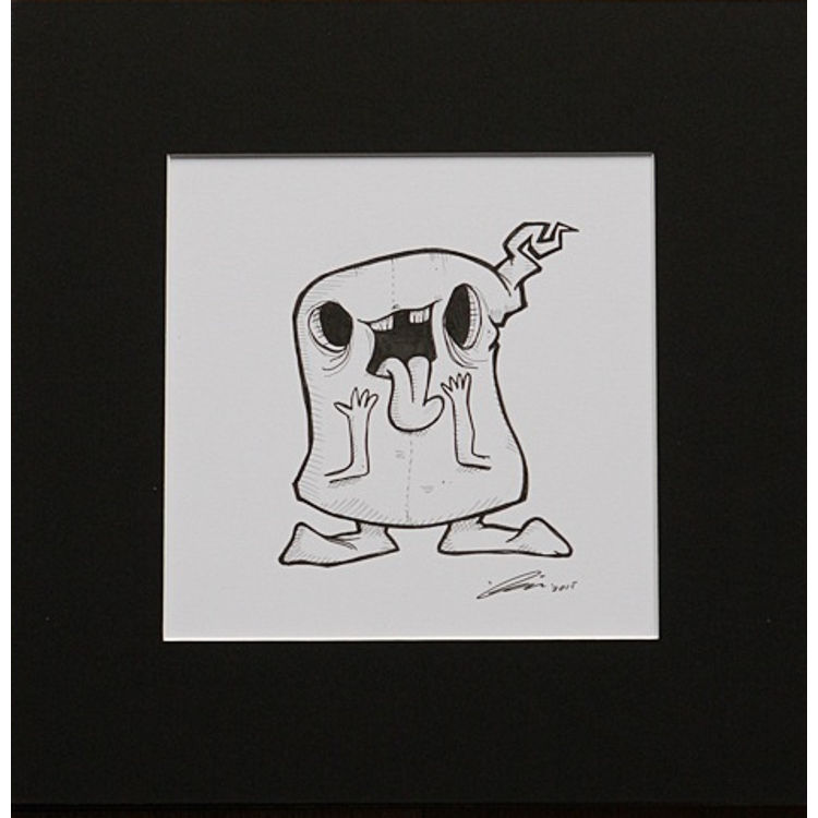 Scribble Ghost - Pen and Ink 4 by UME Toys (Richard Page)