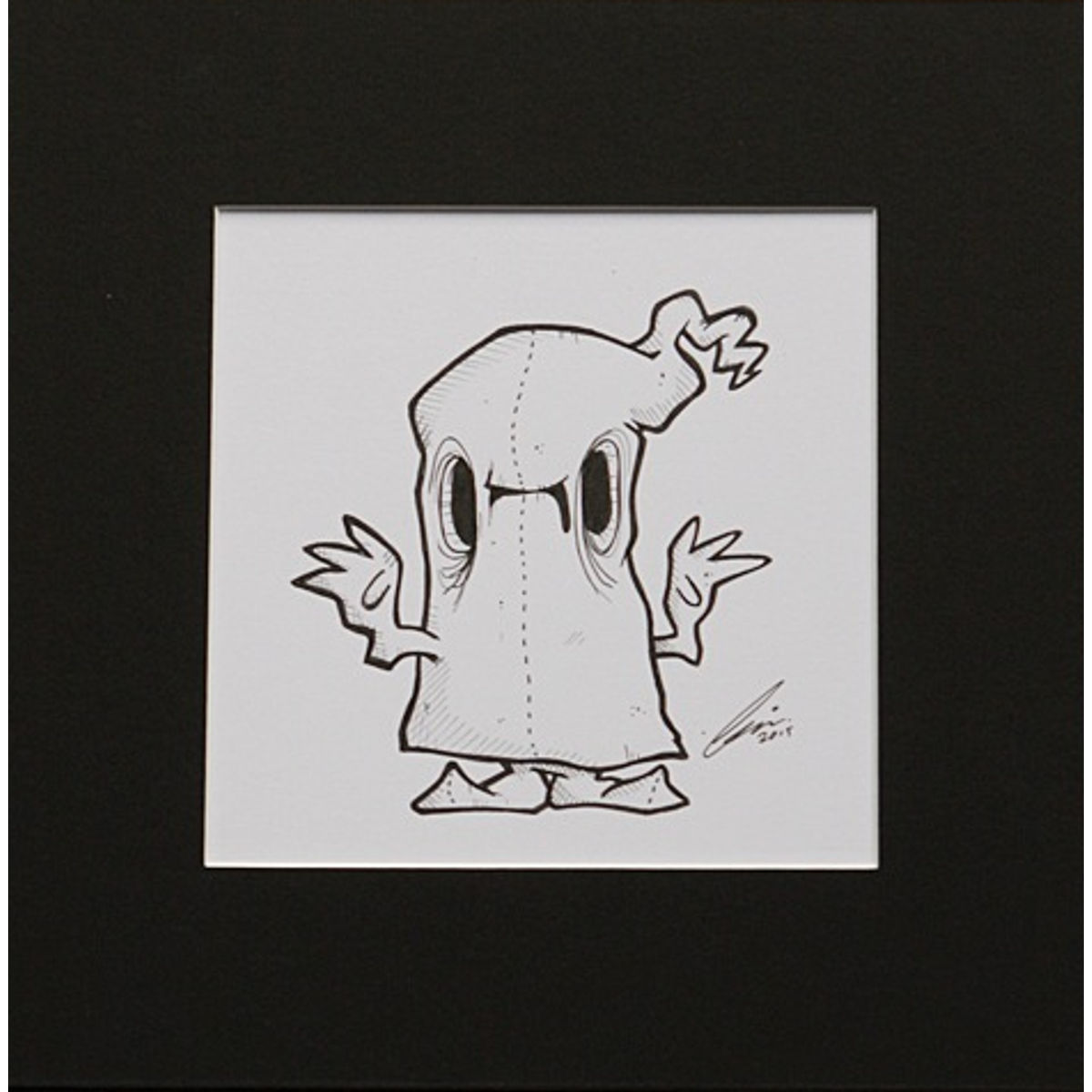 Scribble Ghost - Pen and Ink 3