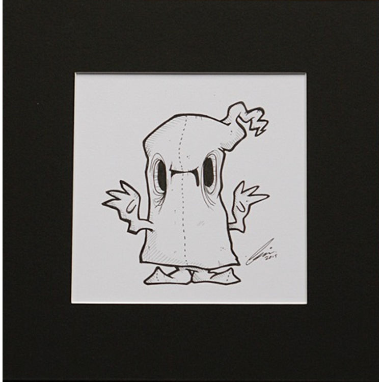 Scribble Ghost - Pen and Ink 3 by UME Toys (Richard Page)