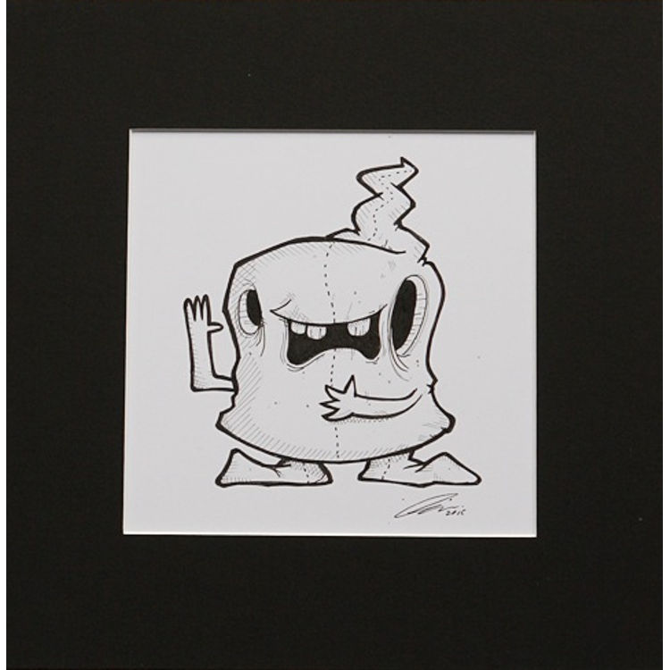 Scribble Ghost - Pen and Ink by UME Toys (Richard Page)