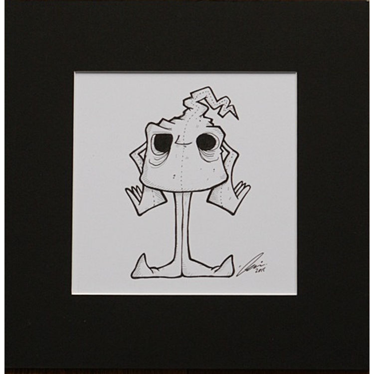 Scribble Ghost - Pen and Ink 9 by UME Toys (Richard Page)