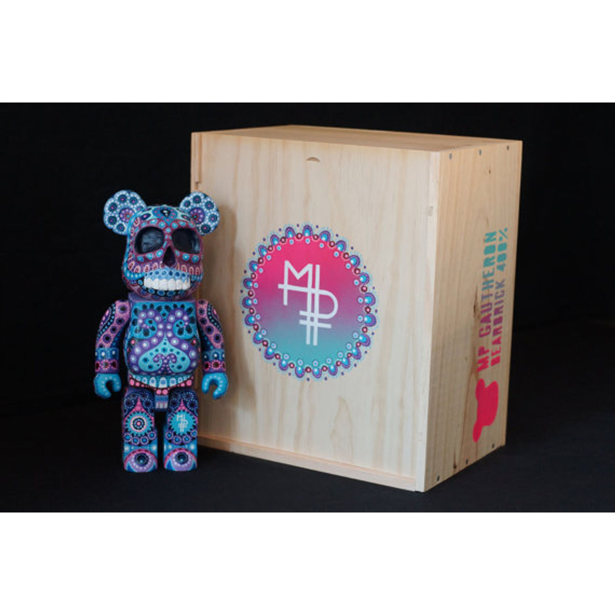 Skull Face bearbrick 400% 4/10