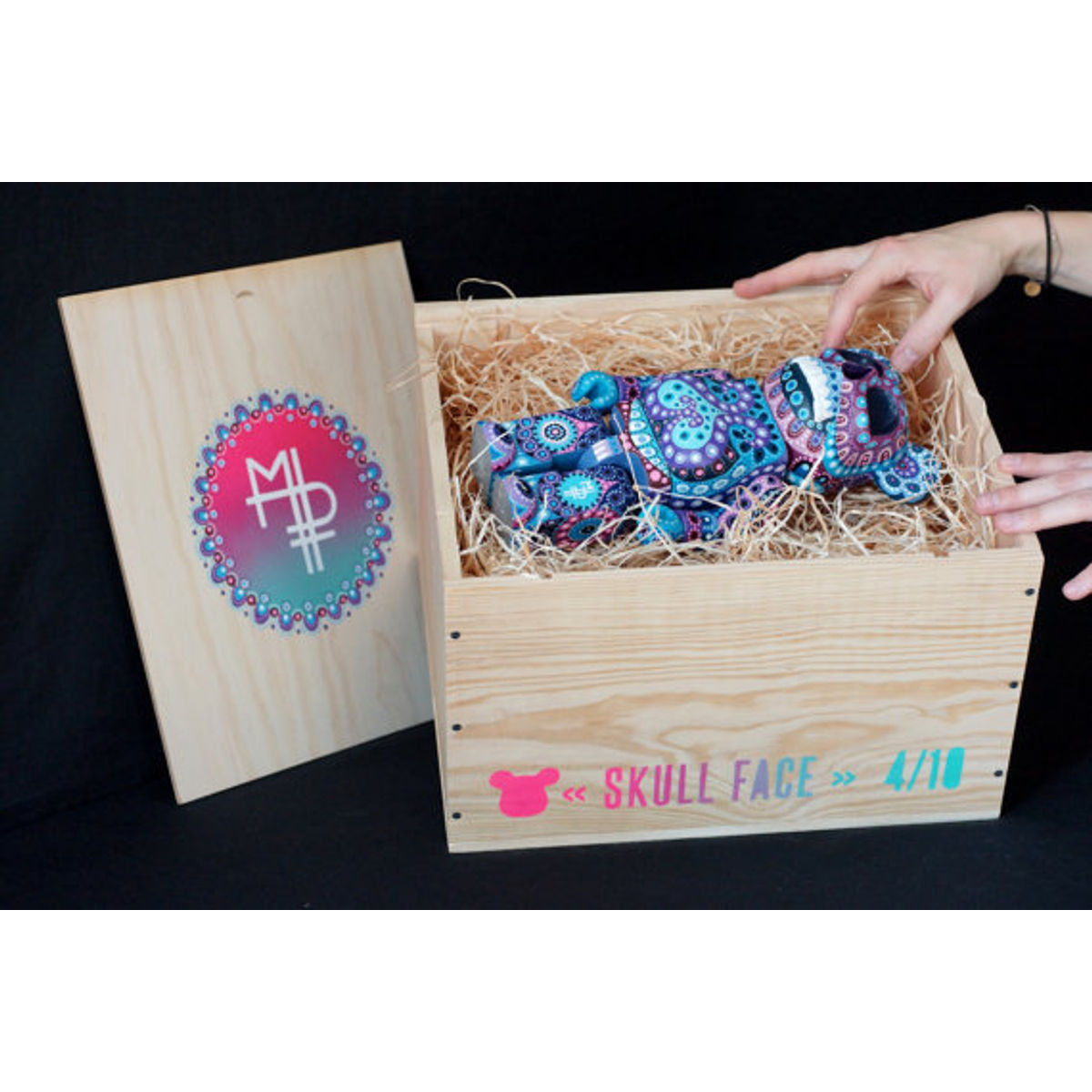 Skull Face bearbrick 400% 4/10