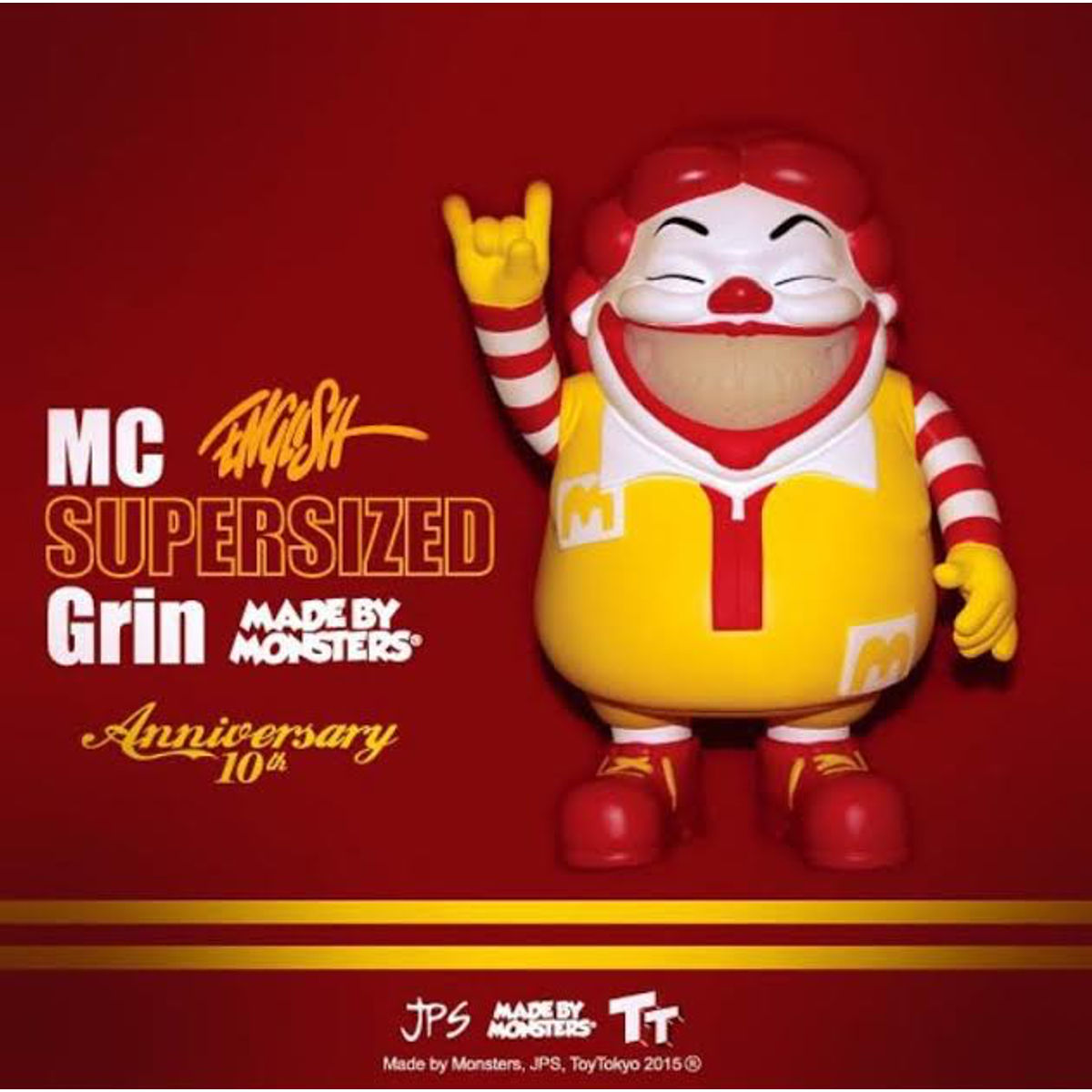 MC Supersized Grin - GID Grin
