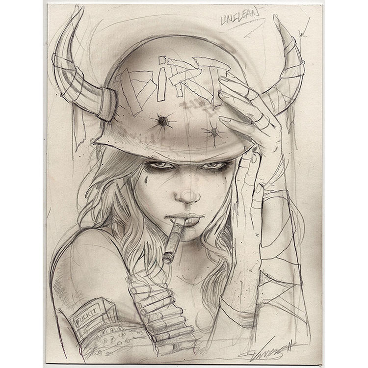 Unclean (Concept Sketch) by Brian Viveros