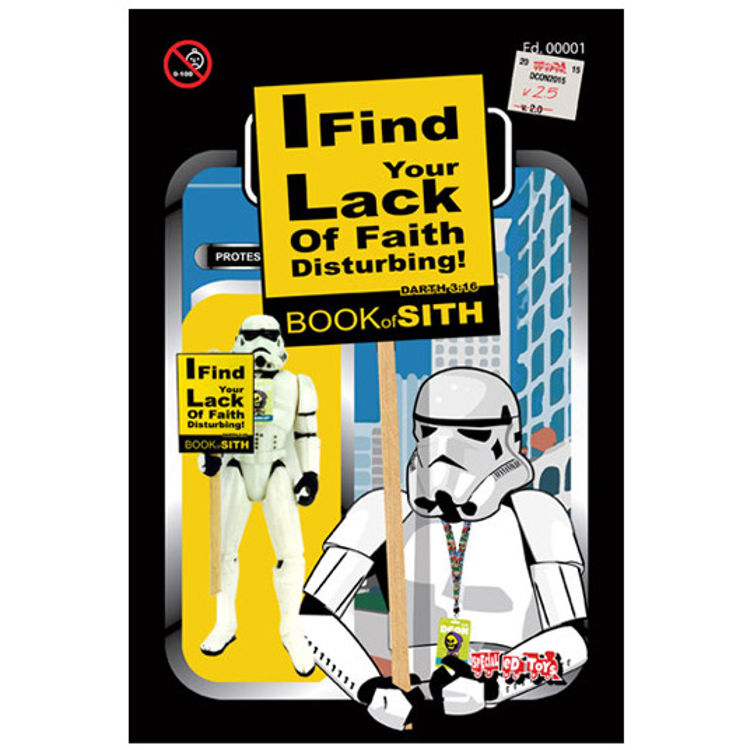 I Find Your Lack of Faith Disturbing (Dcon 2015) by Special Ed Toys