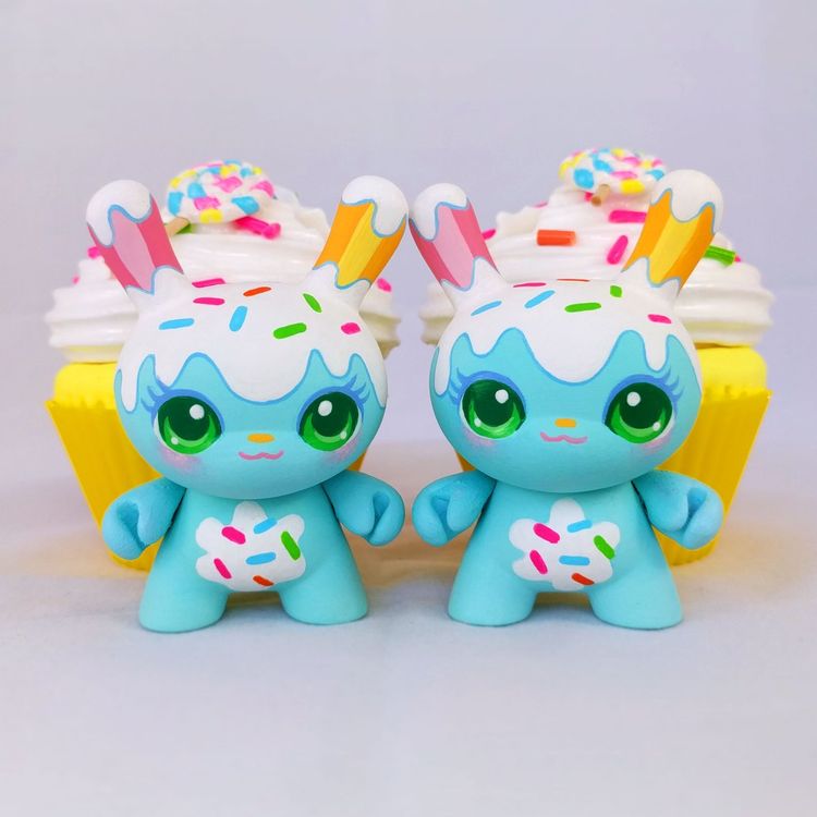 Delectables Dunny - Blue by MJ Hsu