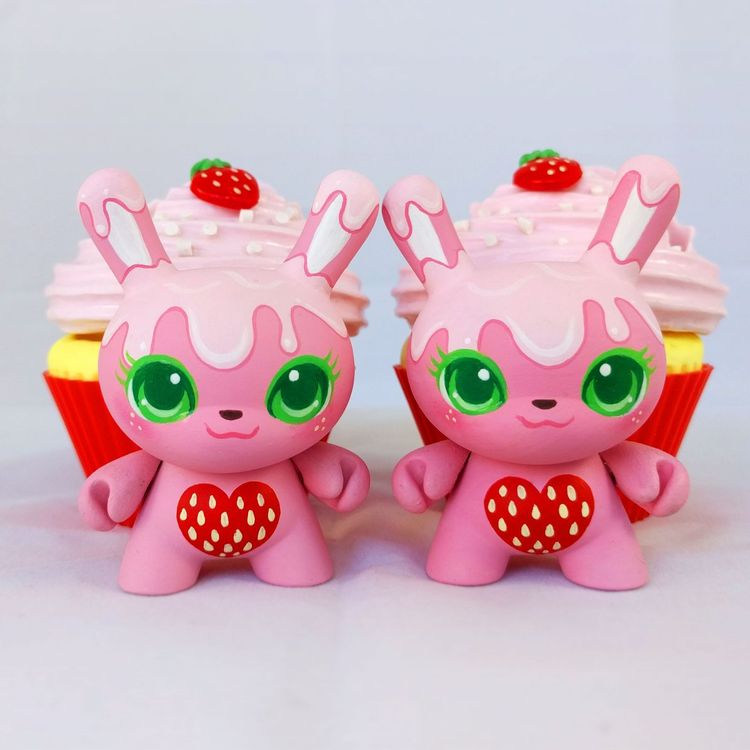 Delectables Dunny - Pink by MJ Hsu