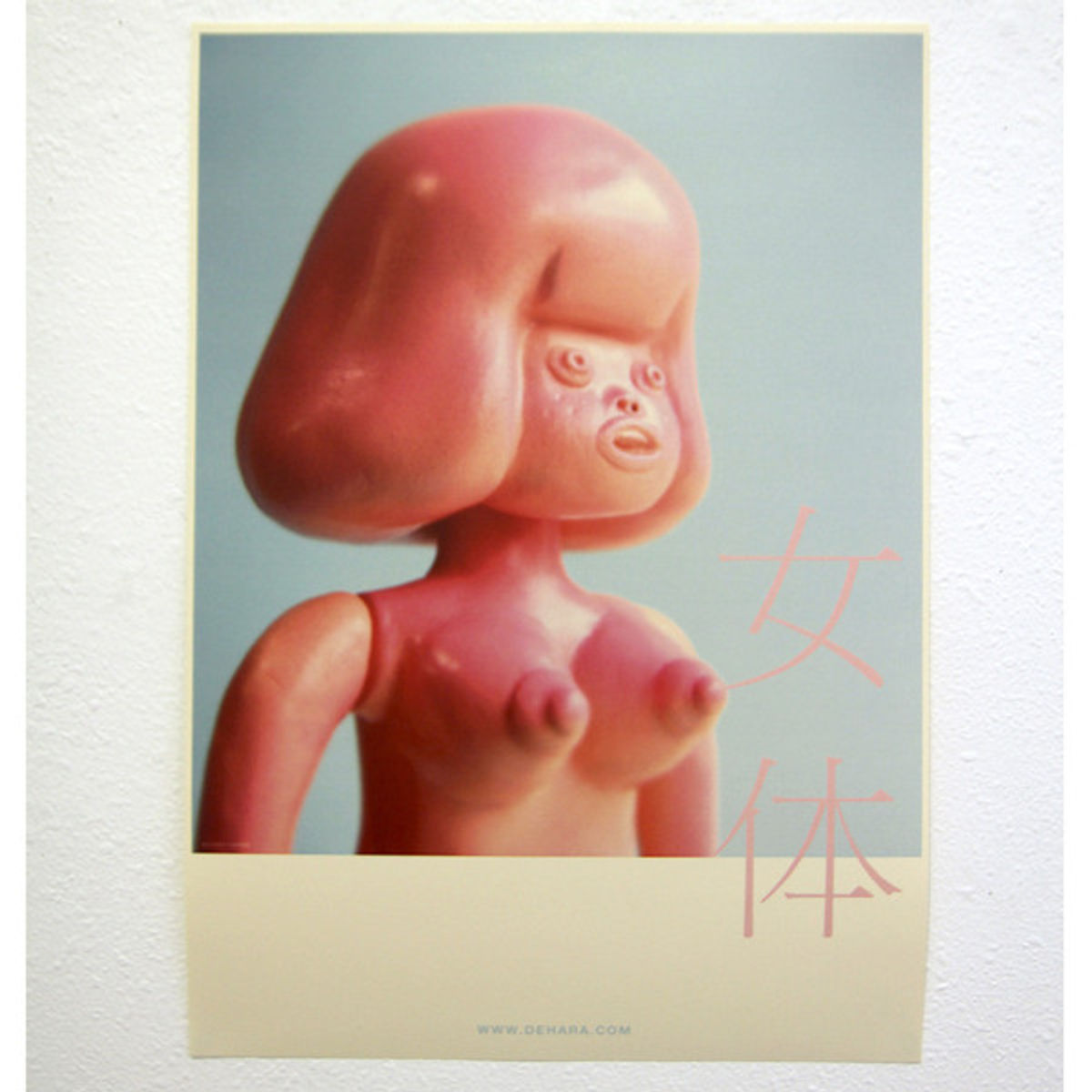 Women's Body in L.A. Poster (Pink Masako)