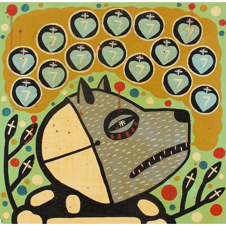 The Seven Sacred Hearts of The Wolf by Mike Egan