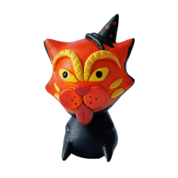 Halloween Cat by Marianne Roosa