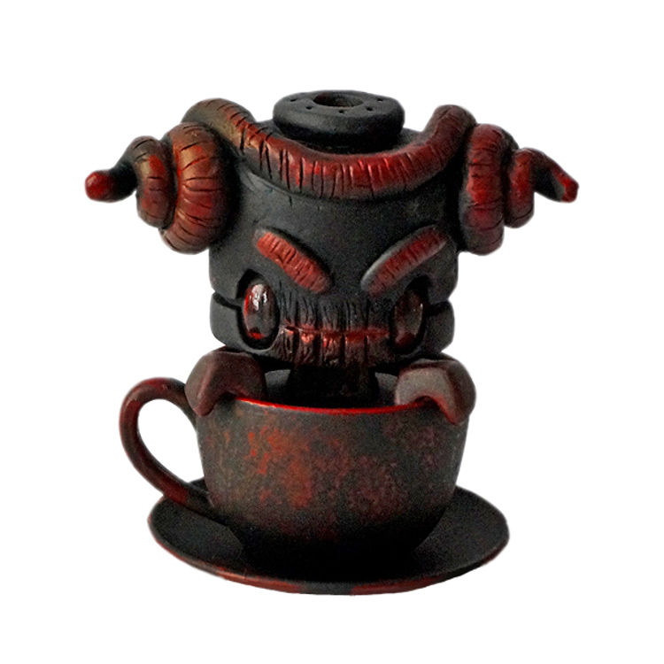 Custom Vinyl Mini Tea - Demon by Marianne Roosa