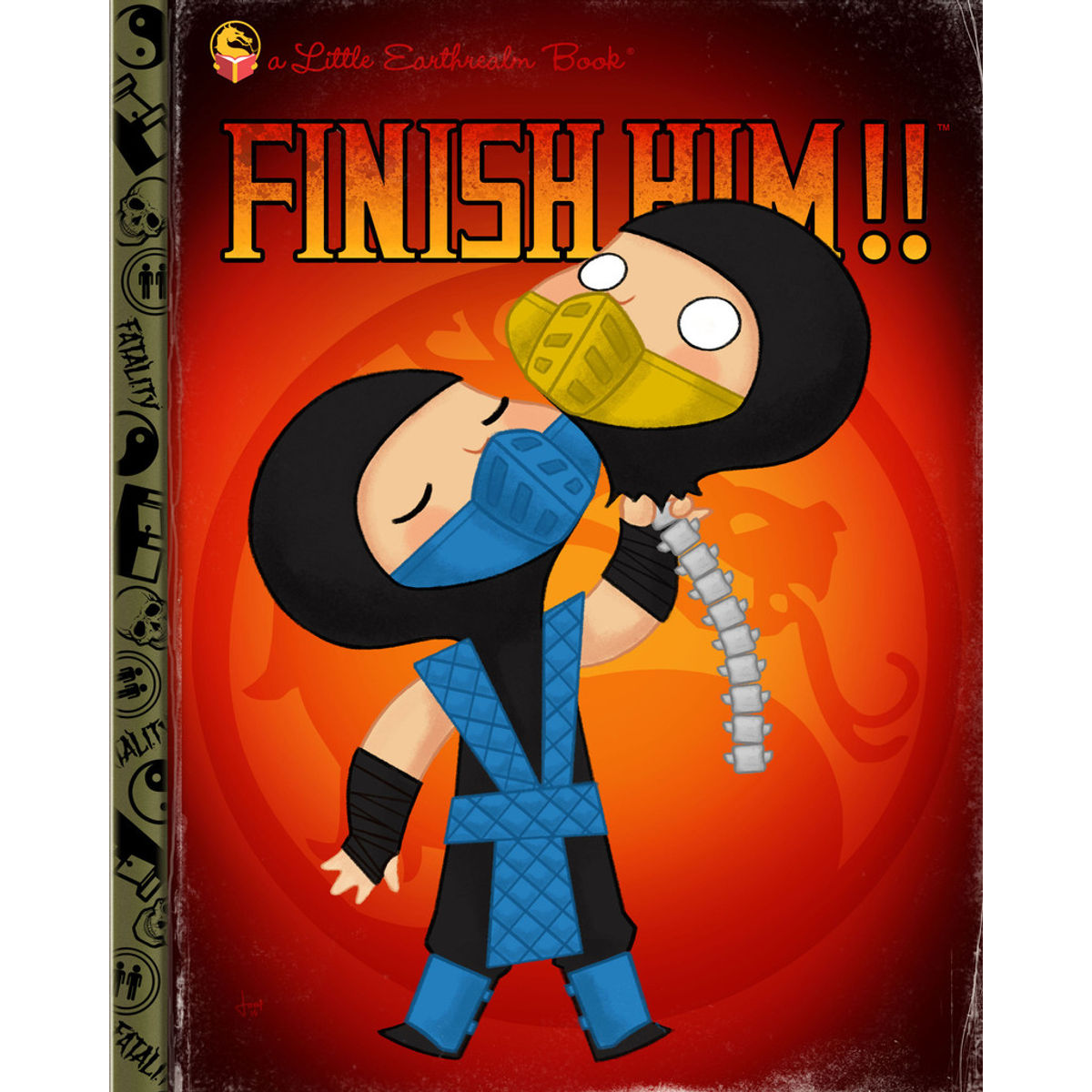 "Finish Him!!" Print