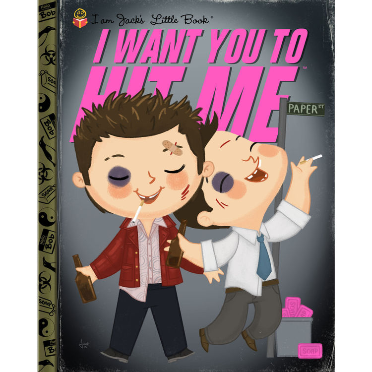 "I Want You to Hit Me" Print by Joey Spiotto
