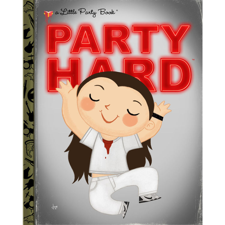 "Party Hard" Print by Joey Spiotto
