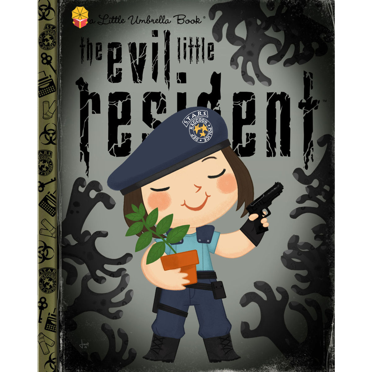 "The Evil Little Resident" Print