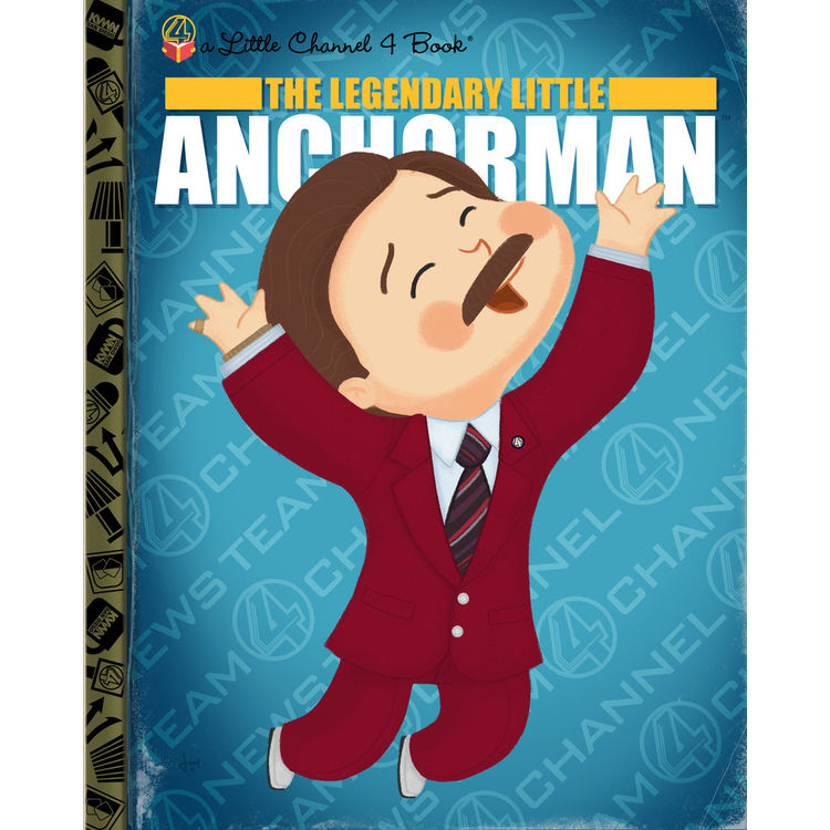 "The Legendary Little Anchorman" Print by Joey Spiotto