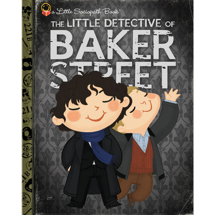 "The Little Detective of Baker Street" Print by Joey Spiotto