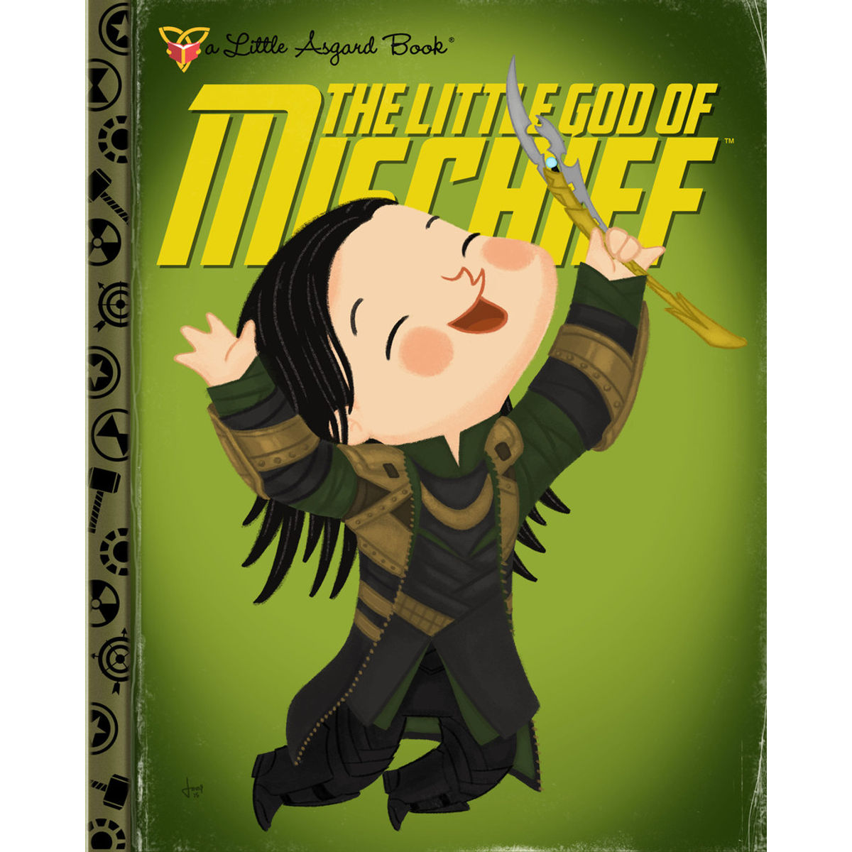 "The Little God of Mischief" Print