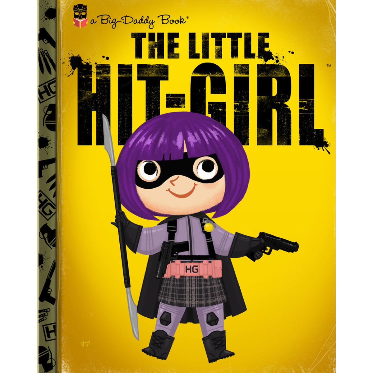"The Little Hit-Girl" Print