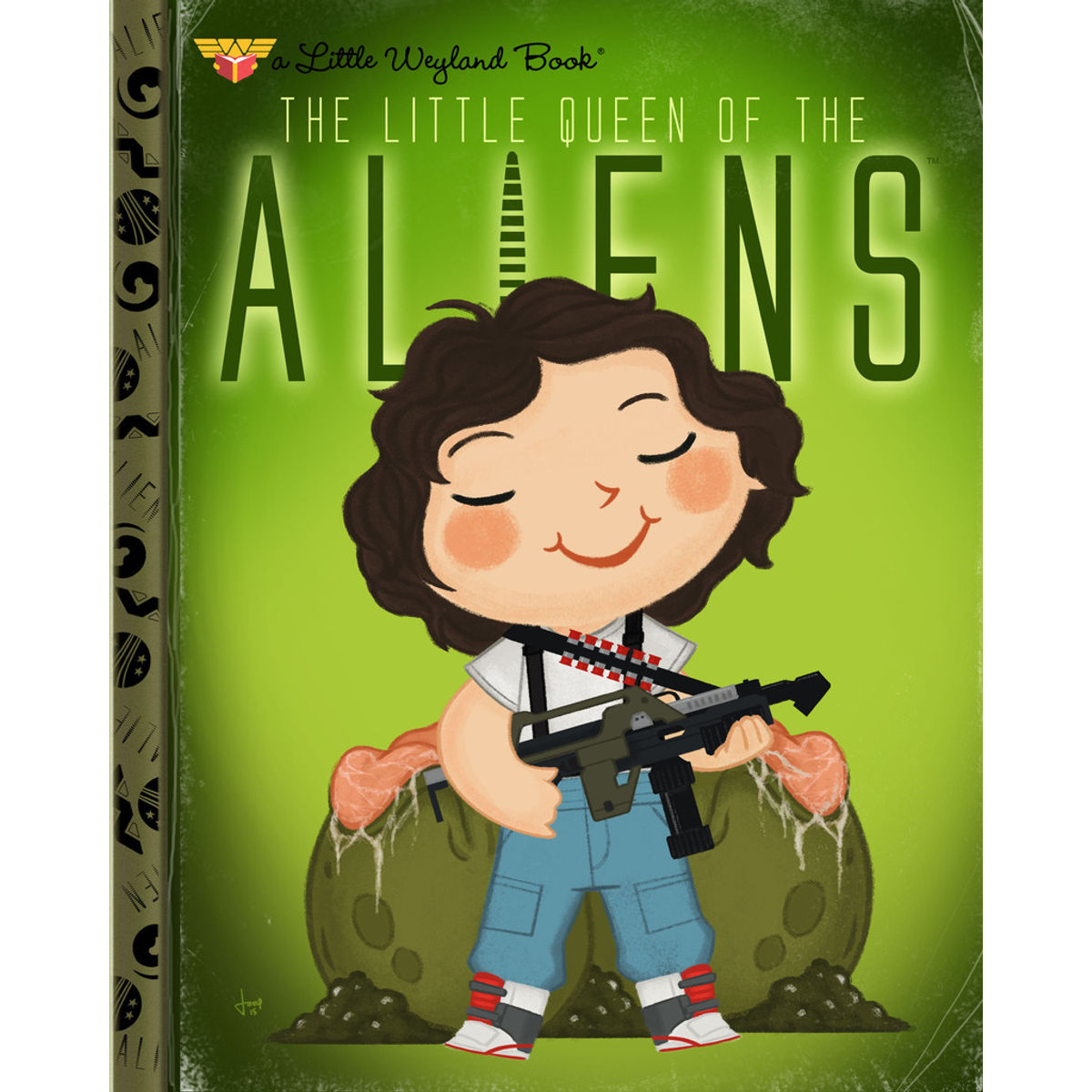 "The Little Queen of the Aliens" Print